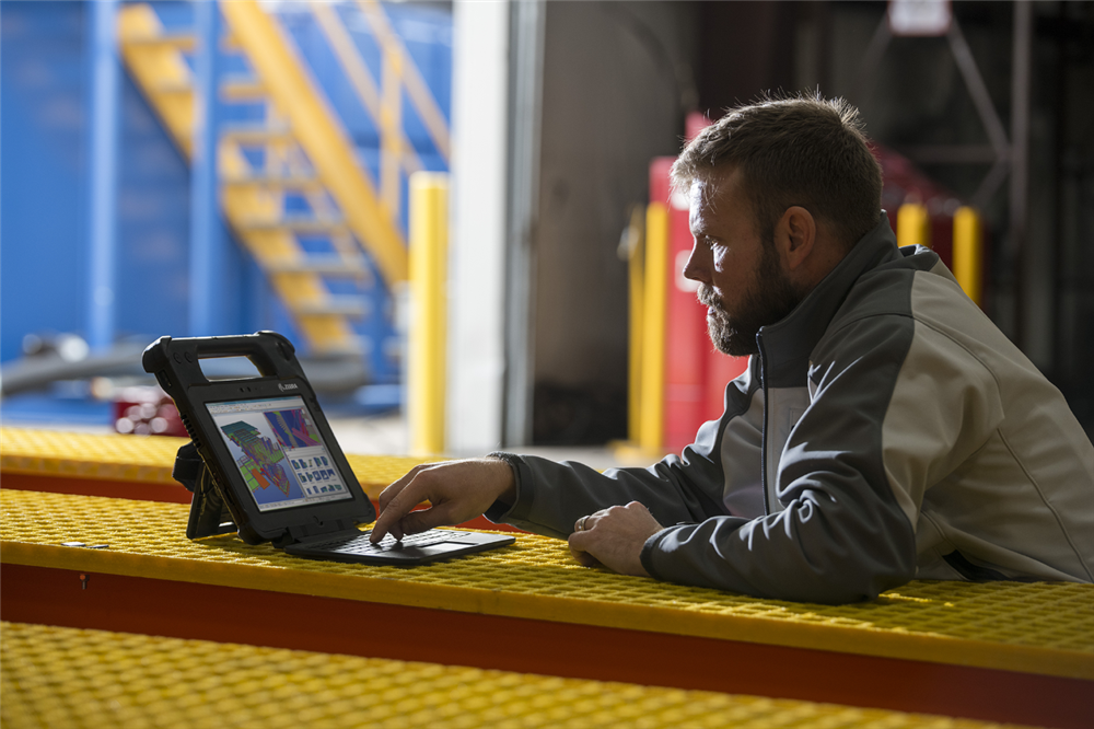 Zebra XBOOK L10 Tablette Industrielle Windows Durcie | Rayonnance